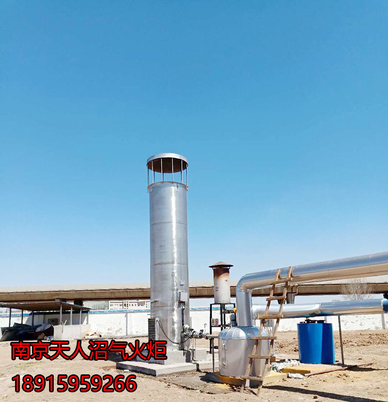 伊利乳業-阜新項目 600方沼氣火炬